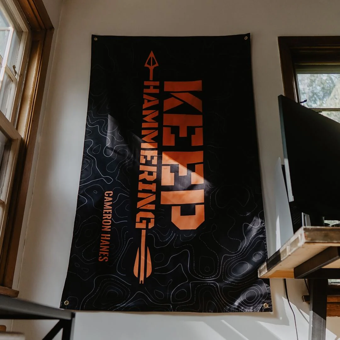 KEEP HAMMERING OG TOPO FLAG - Image 6
