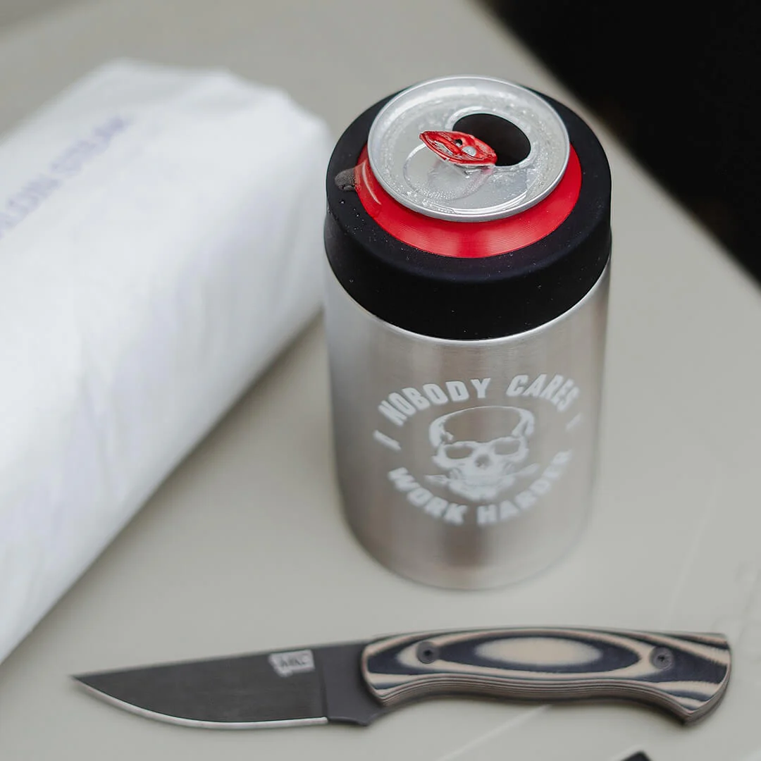 NOBODY CARES SKULL GRIZZLY GRIP CAN - Image 5