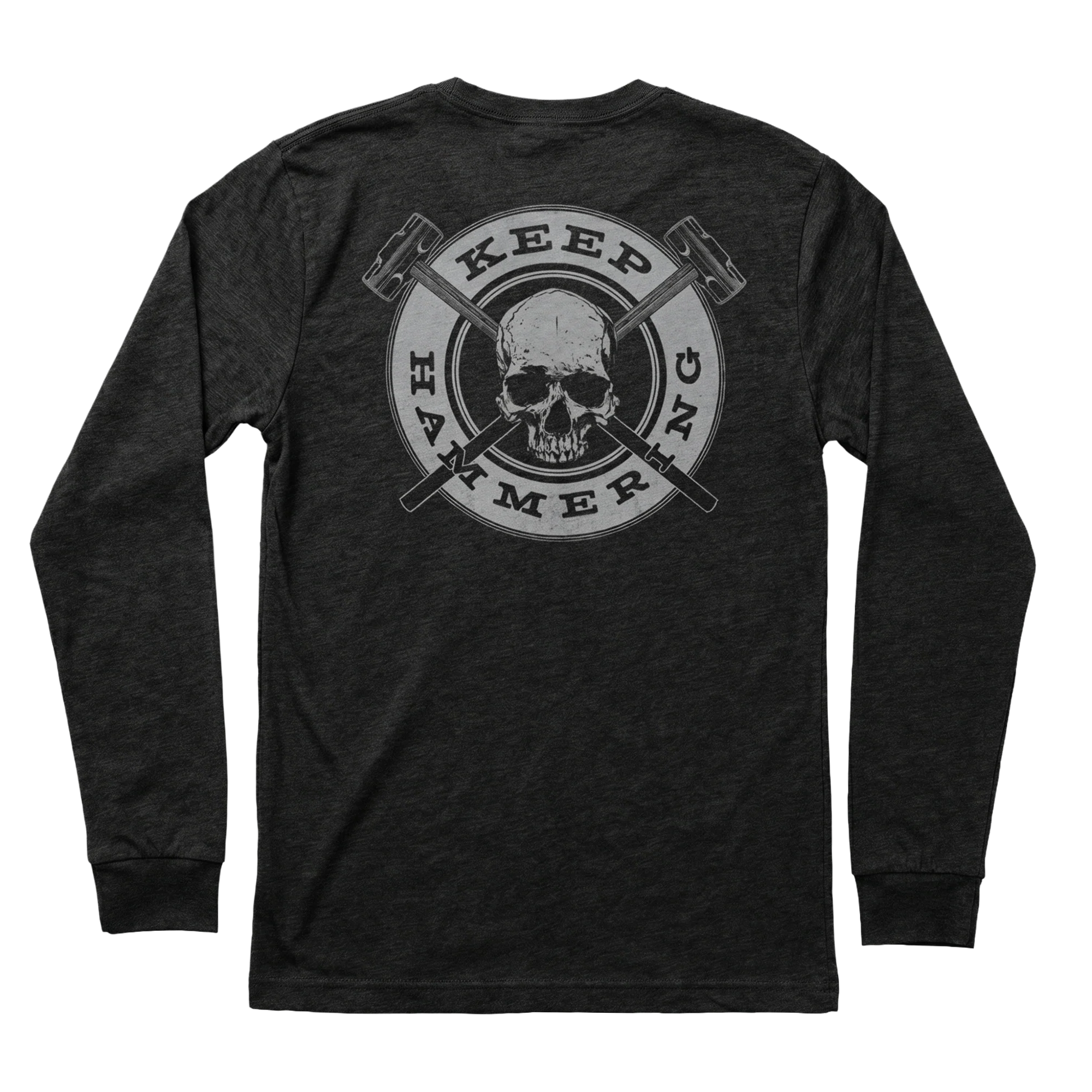 KEEP HAMMERING SKULL LONG SLEEVE