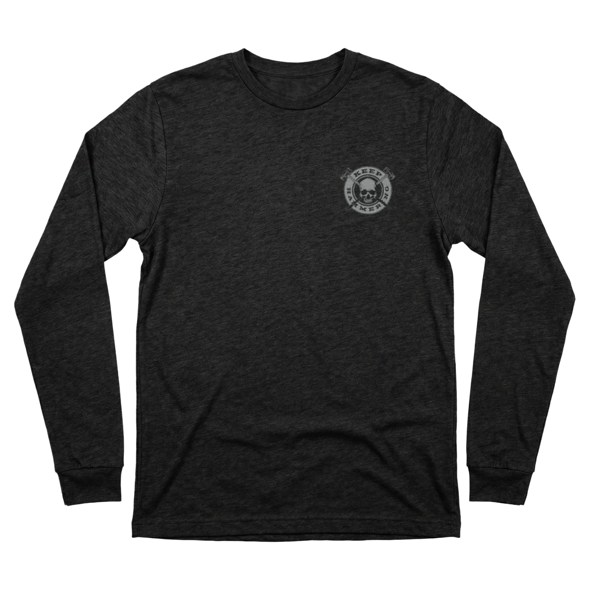 KEEP HAMMERING SKULL LONG SLEEVE - Image 2