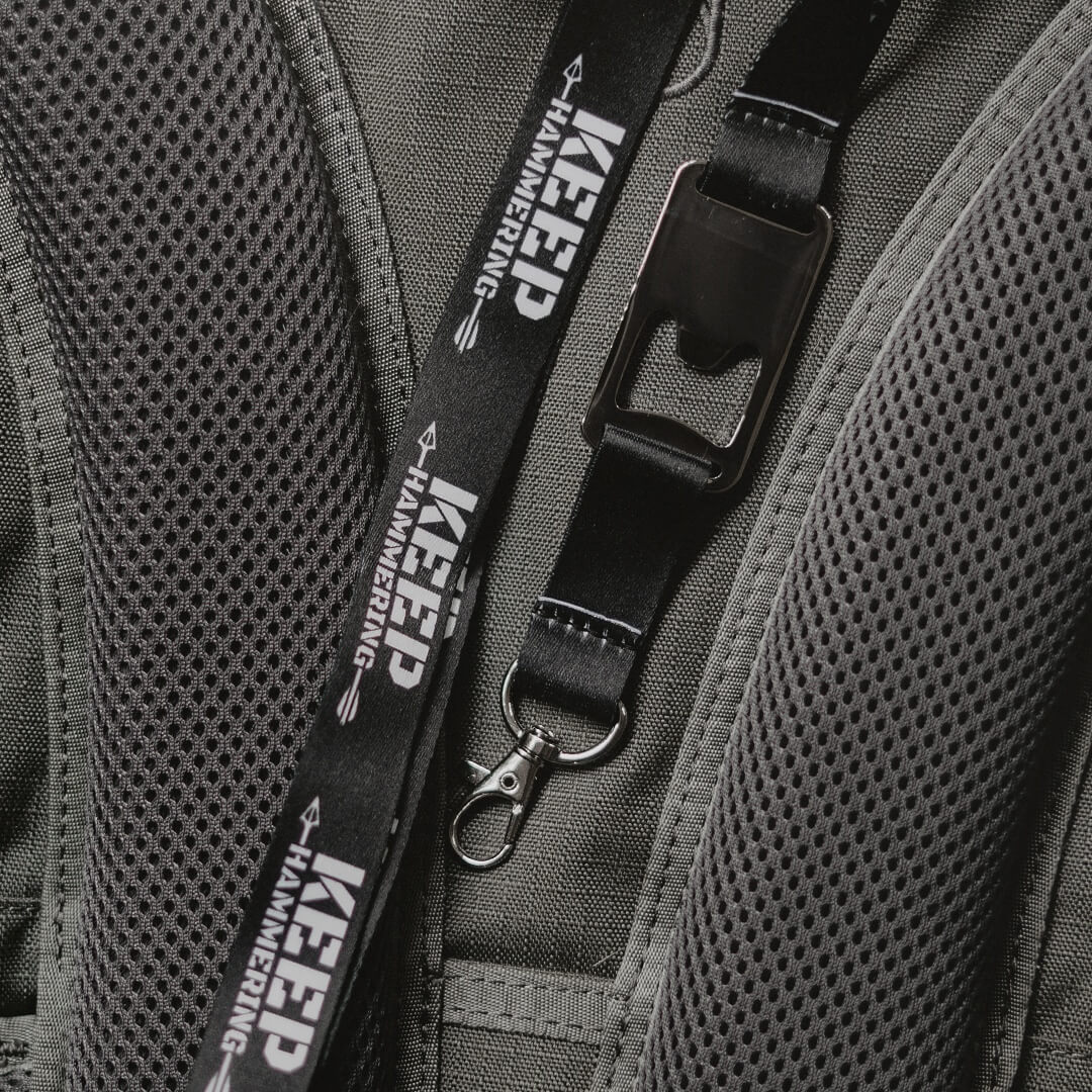 KEEP HAMMERING OG LANYARD - Image 5