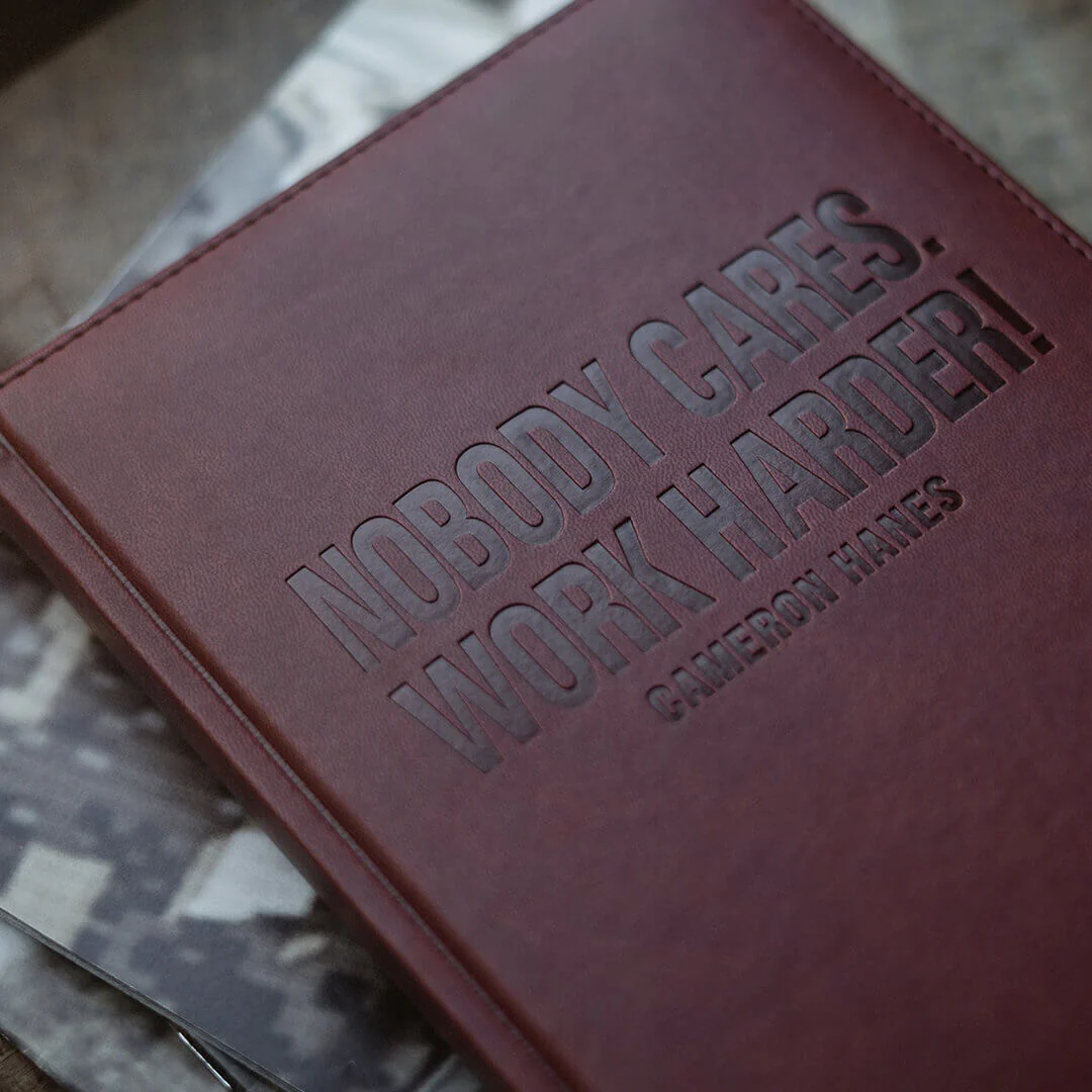 NOBODY CARES OG LEATHER JOURNAL - Image 4