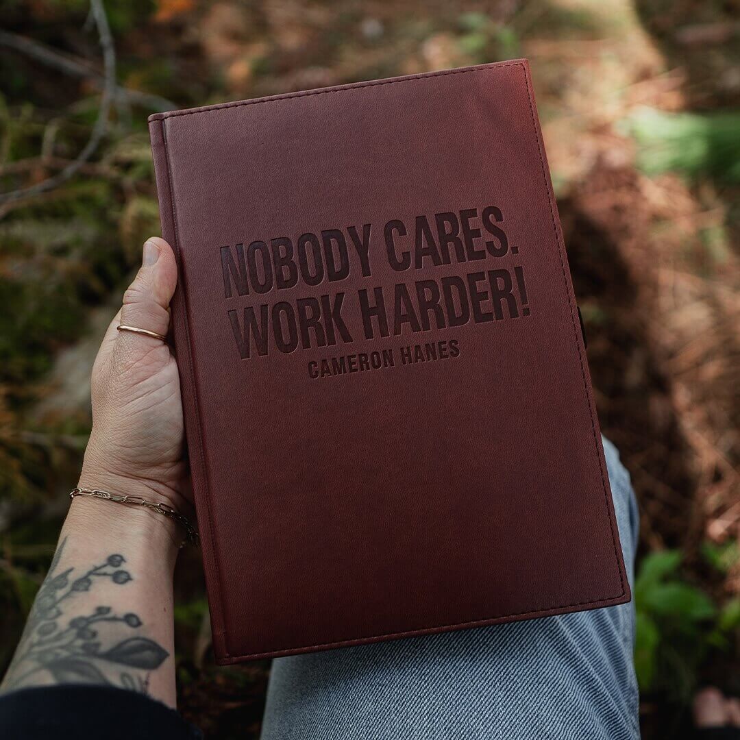 NOBODY CARES OG LEATHER JOURNAL - Image 5