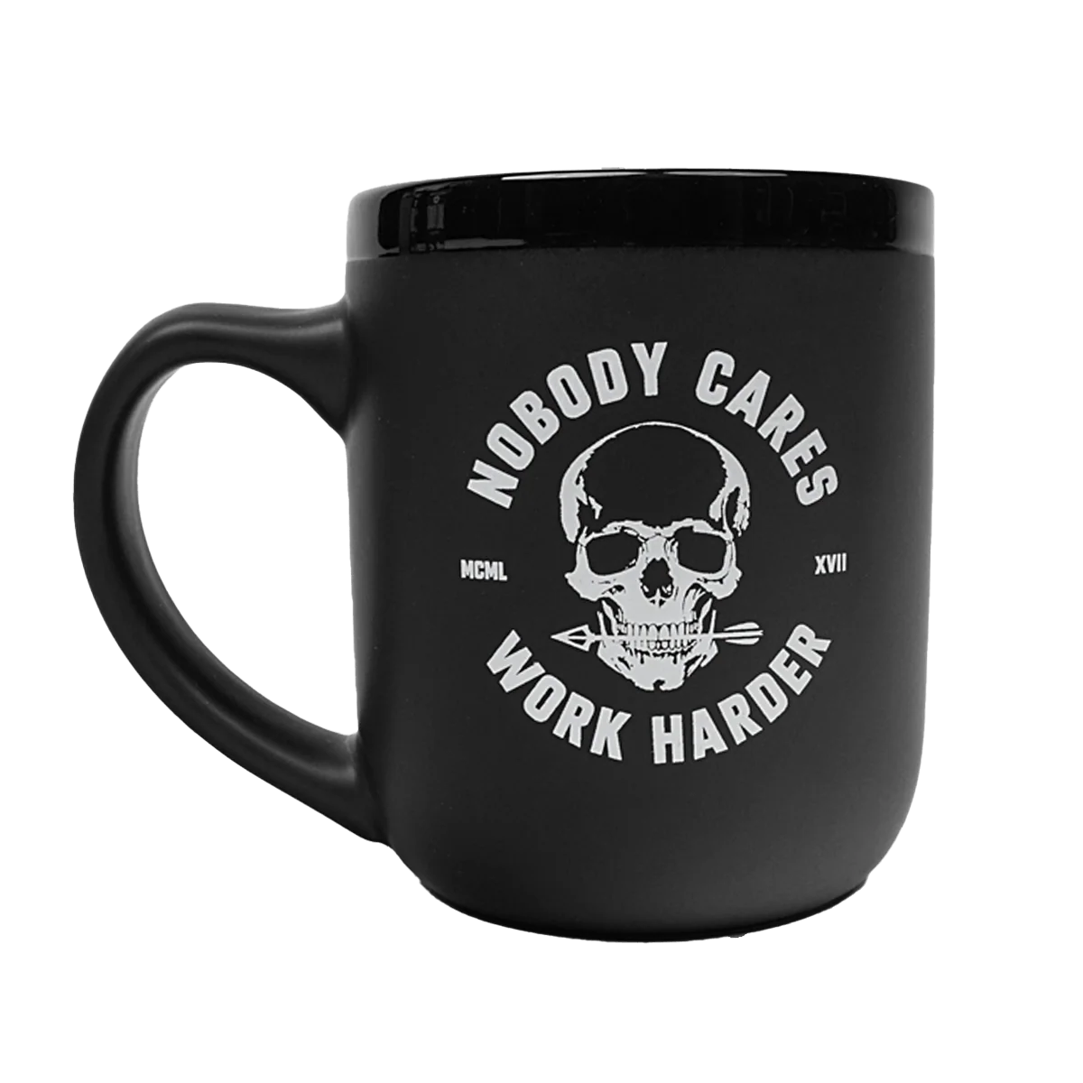 NOBODY CARES SKULL MUG - Image 4