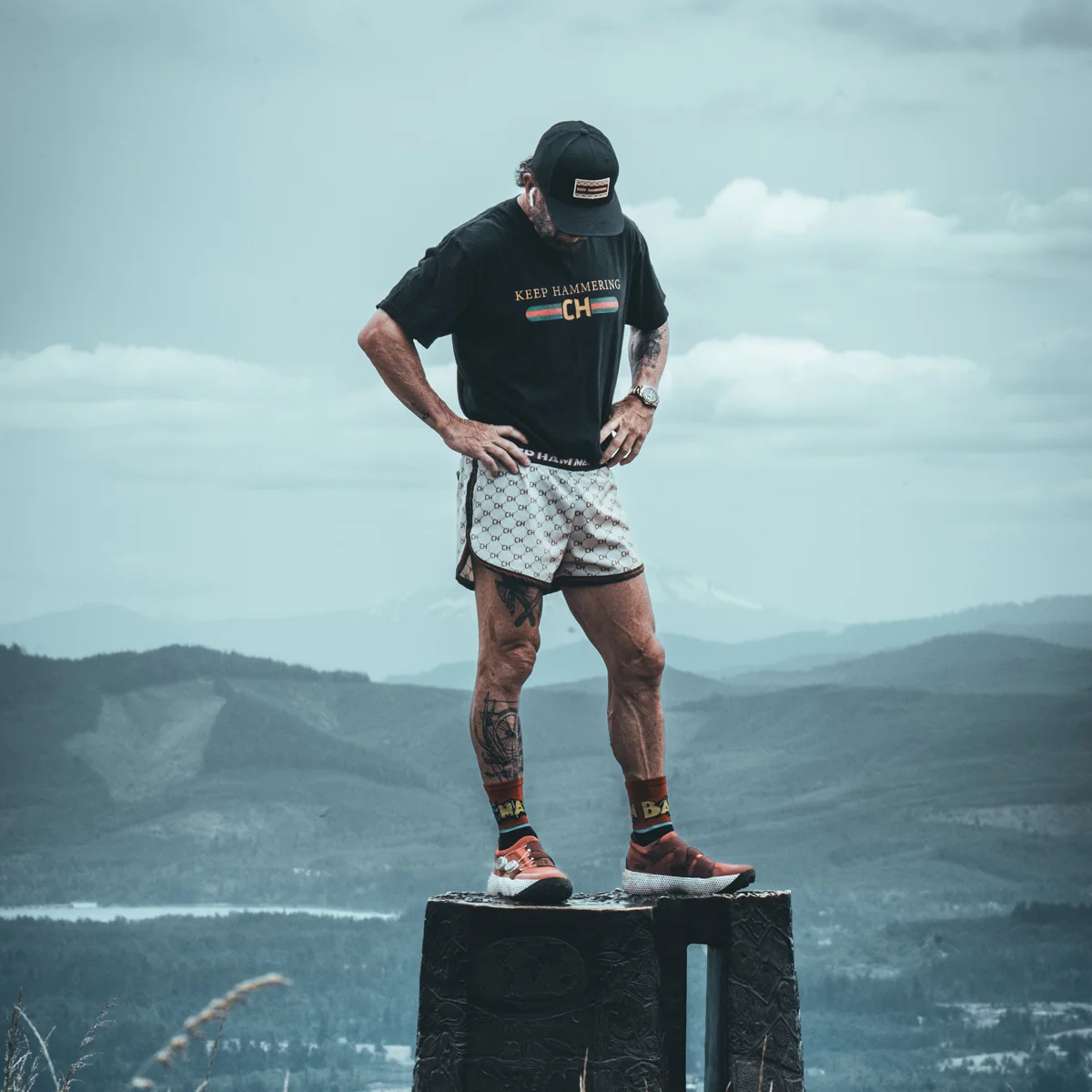STRIDER CH MONOGRAM SHORTS - Image 3