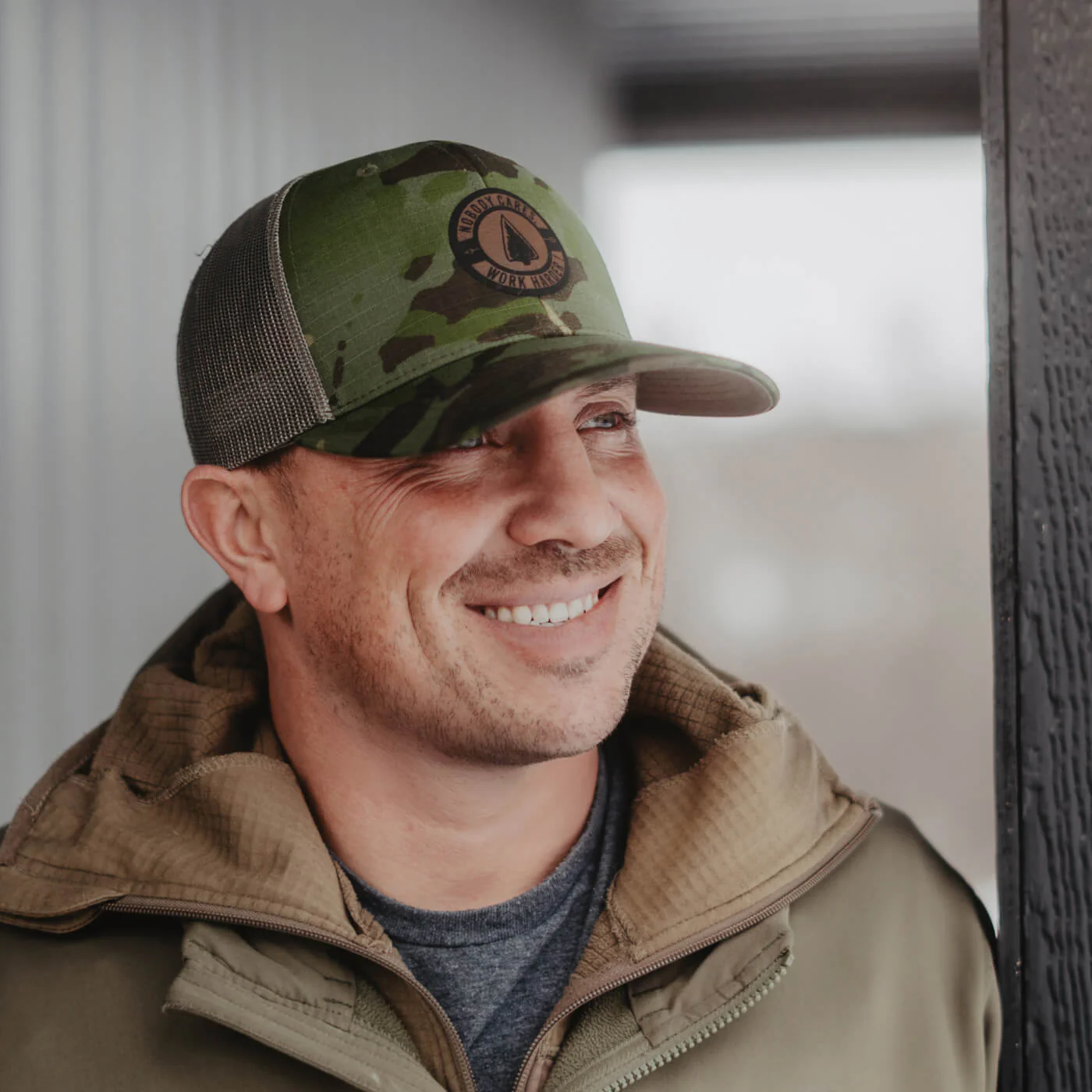 NOBODY CARES BROADHEAD CAMO HAT - Image 3