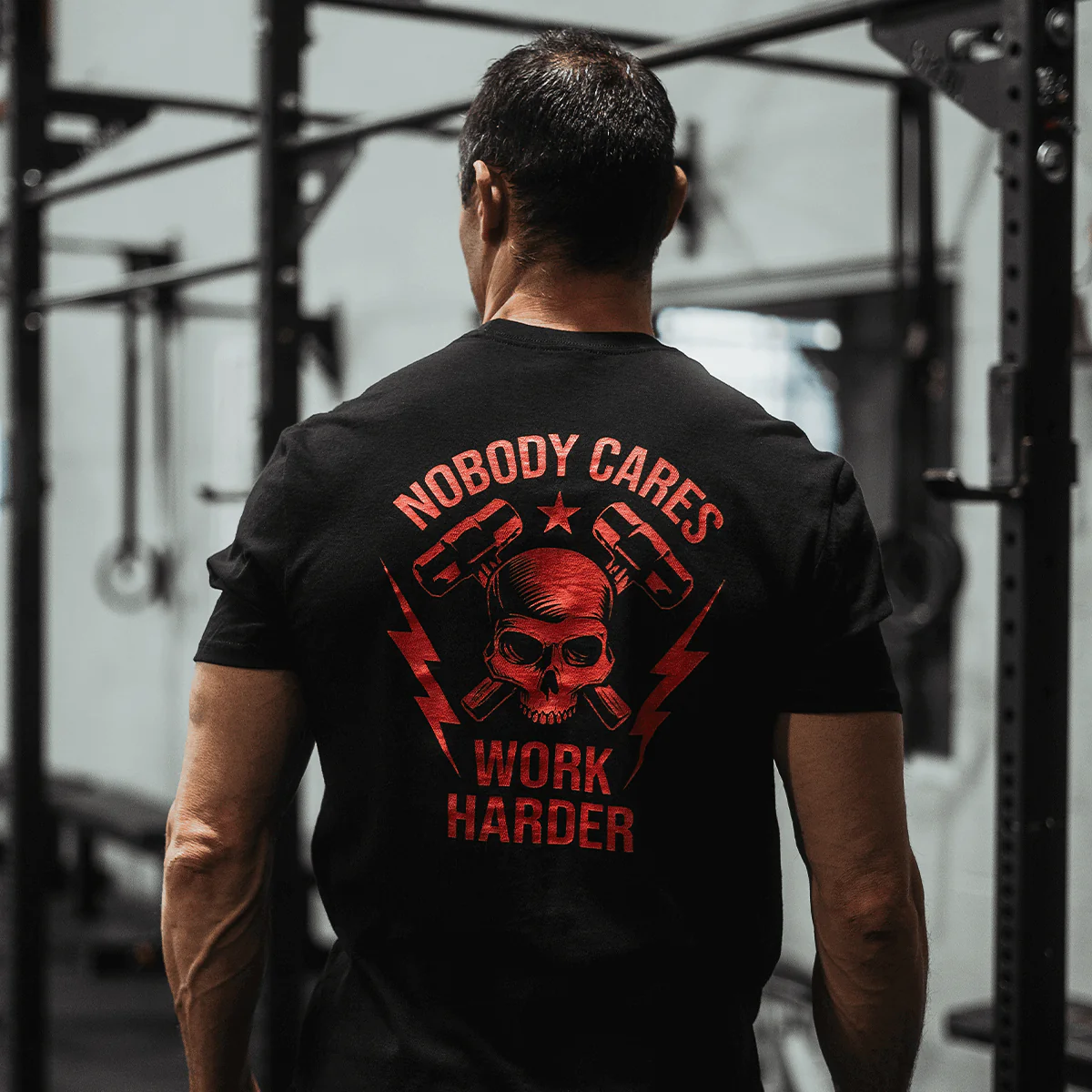 NOBODY CARES HAMMER T-SHIRT - Image 4