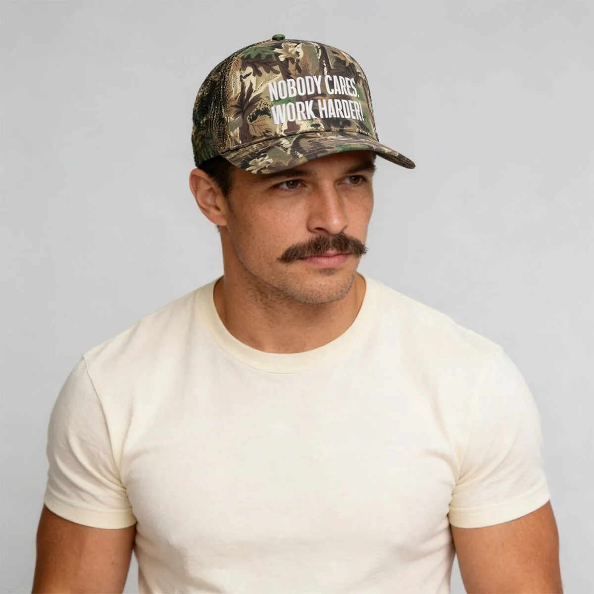 NOBODY CARES LEAF CAMO HAT - Image 10