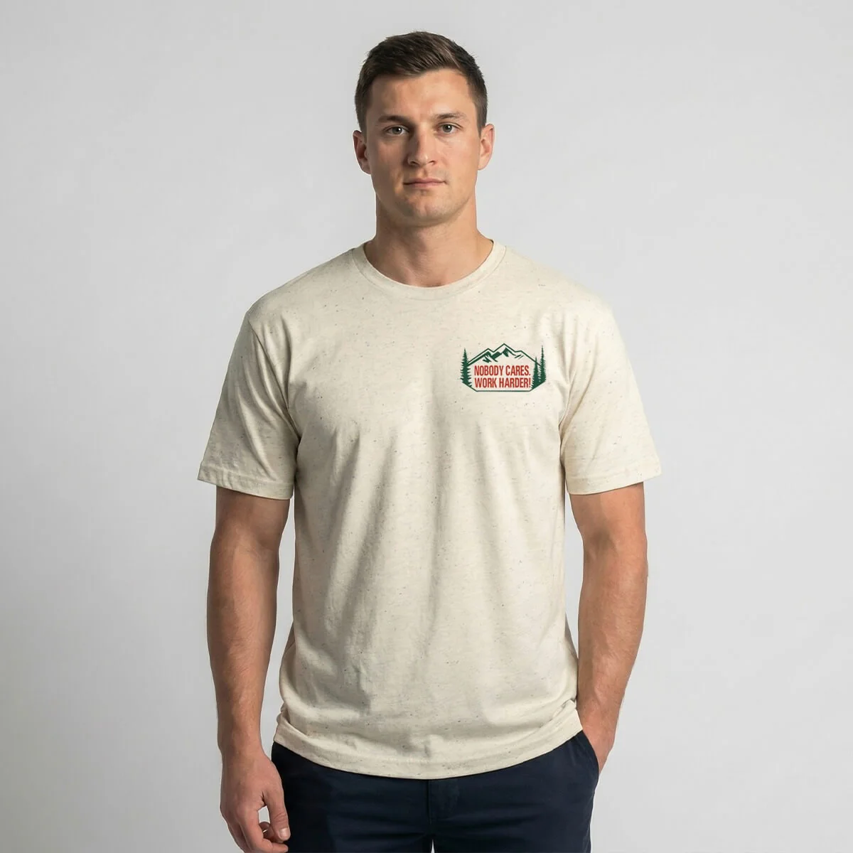 NOBODY CARES MOUNTAIN PEAK T-SHIRT - Image 5
