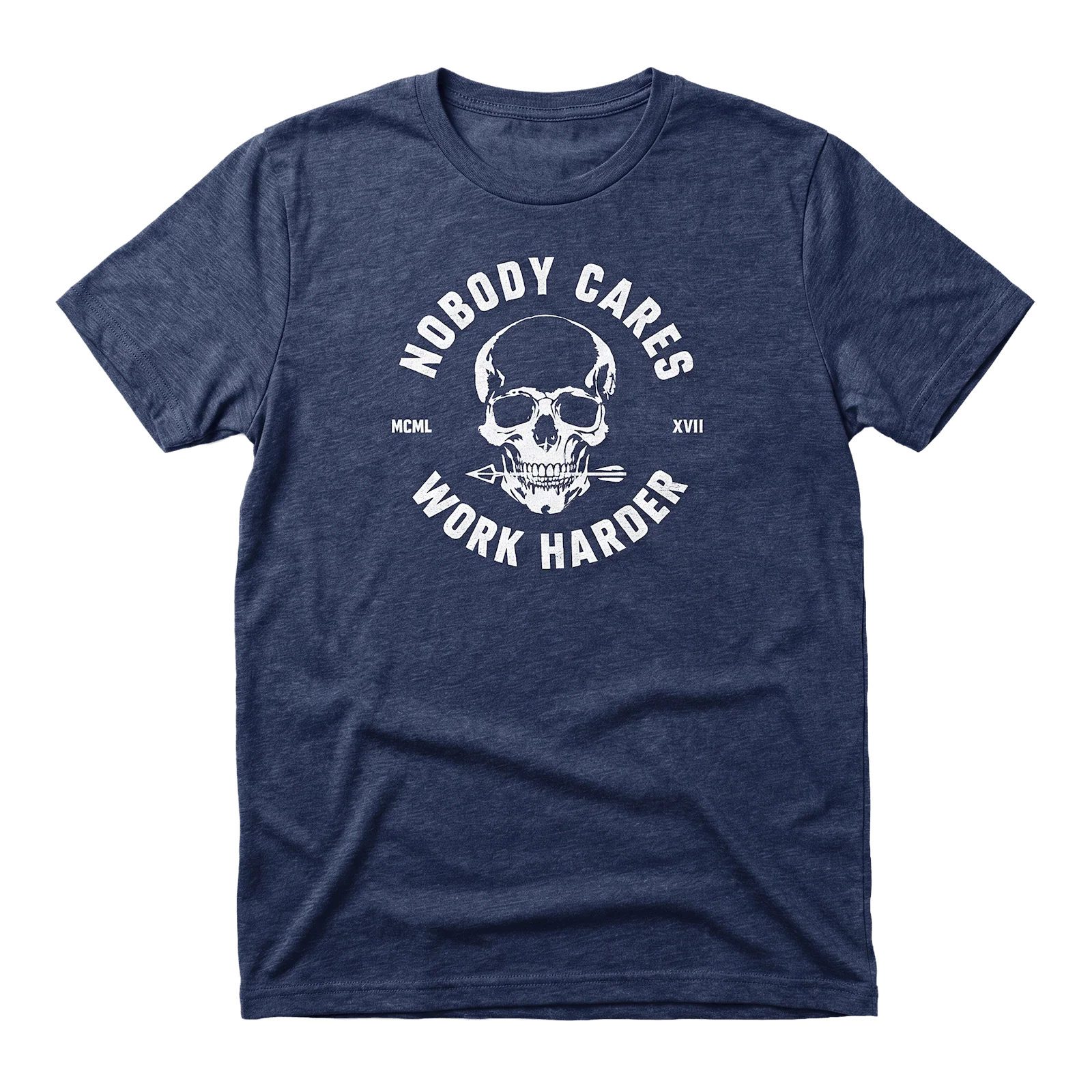 NOBODY CARES SKULL T-SHIRT - Image 5