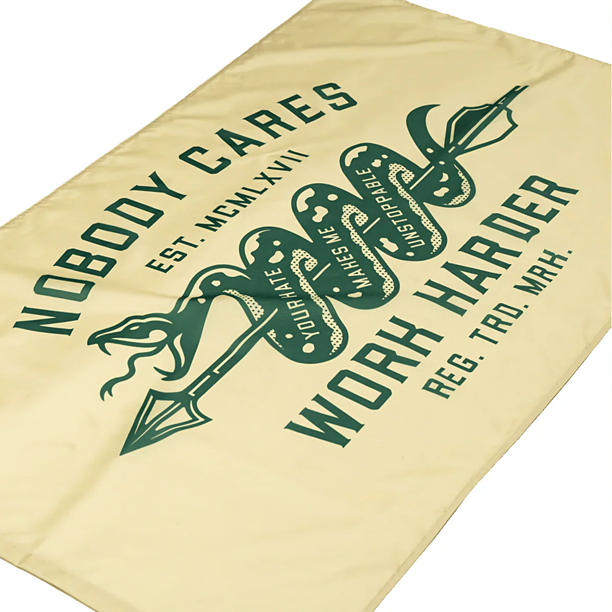 NOBODY CARES UNSTOPPABLE FLAG - Image 3
