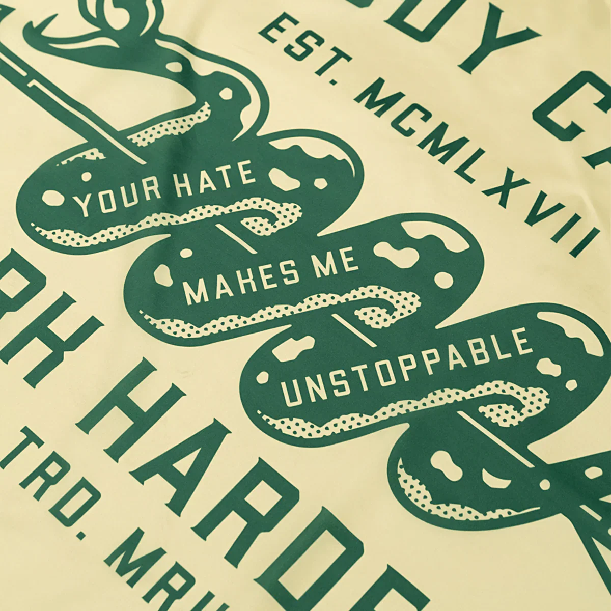 NOBODY CARES UNSTOPPABLE FLAG - Image 4