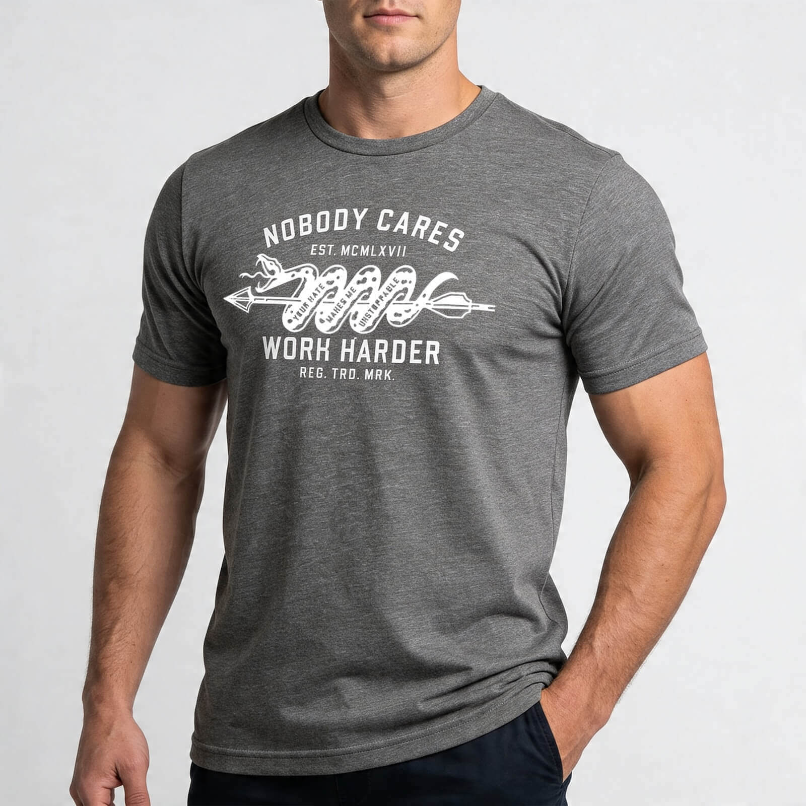 NOBODY CARES UNSTOPPABLE T-SHIRT - Image 10