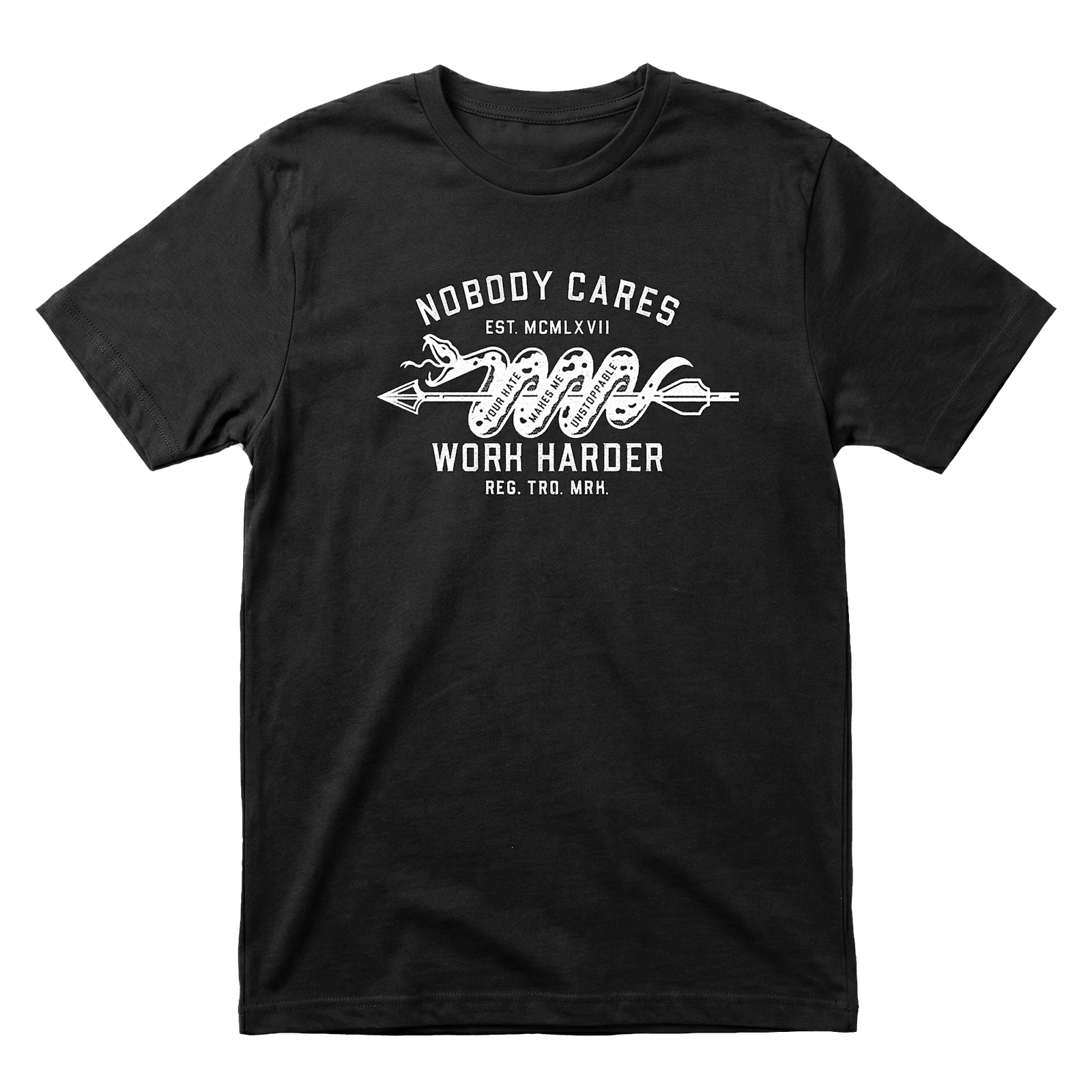 NOBODY CARES UNSTOPPABLE T-SHIRT - Image 3