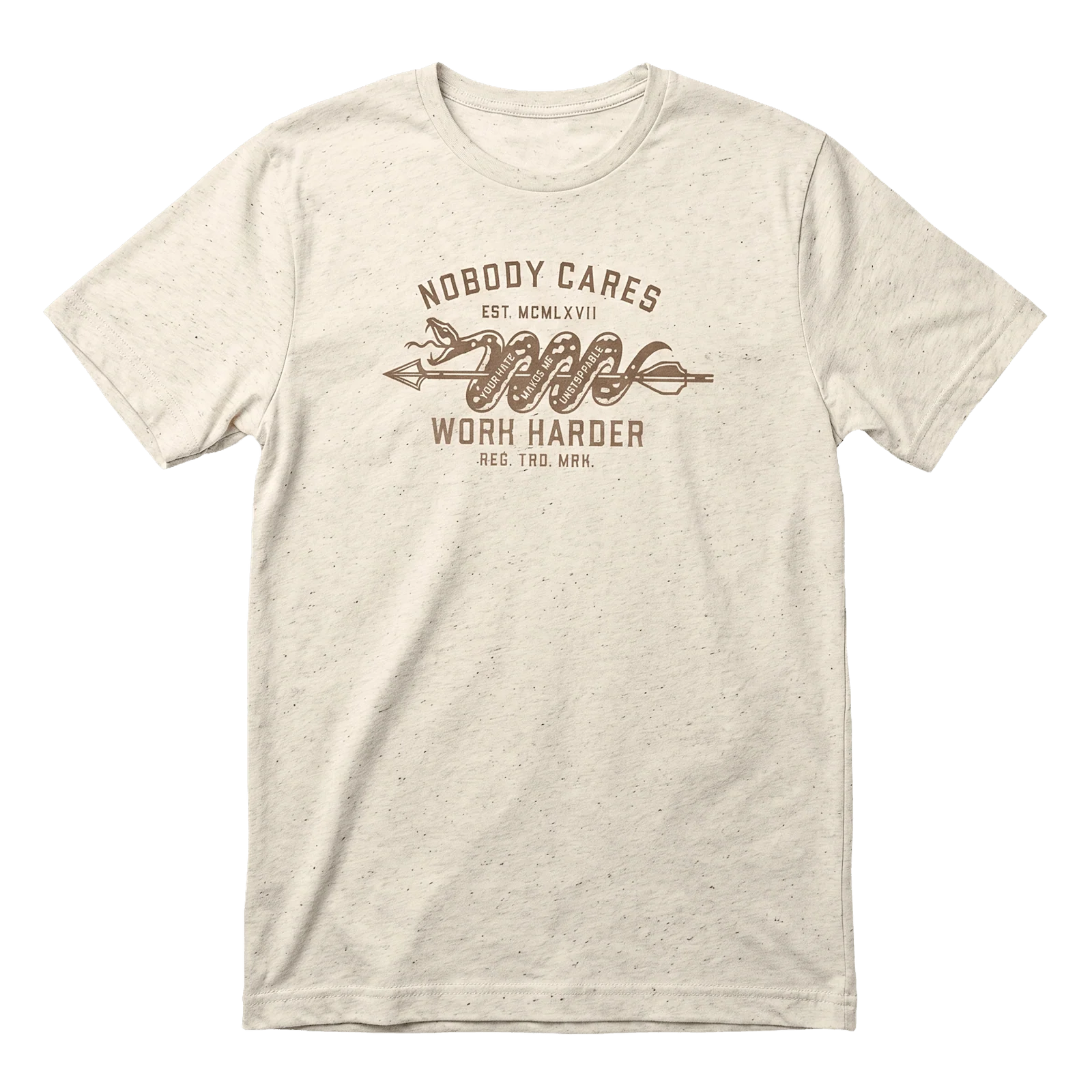 NOBODY CARES UNSTOPPABLE T-SHIRT - Image 4