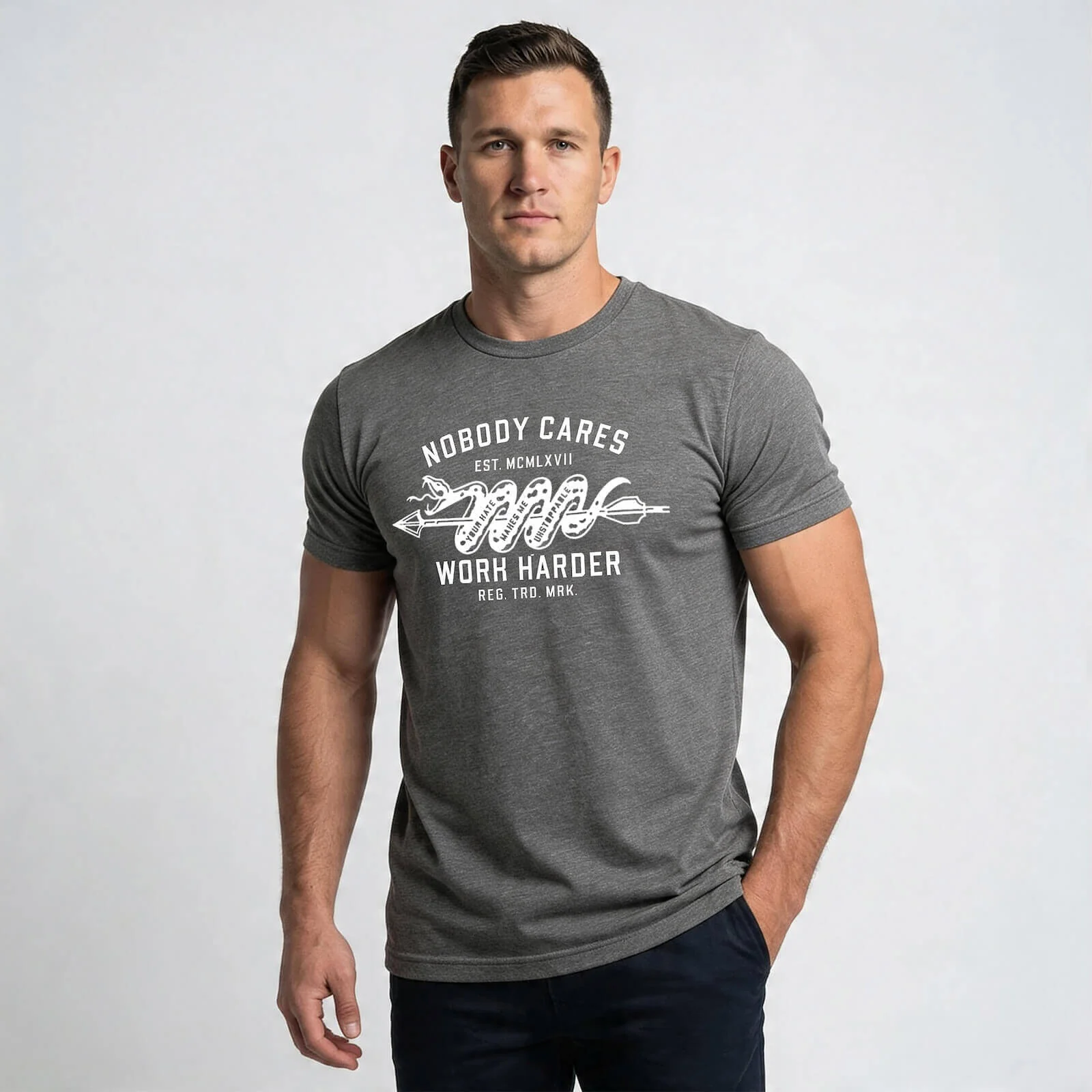NOBODY CARES UNSTOPPABLE T-SHIRT - Image 9
