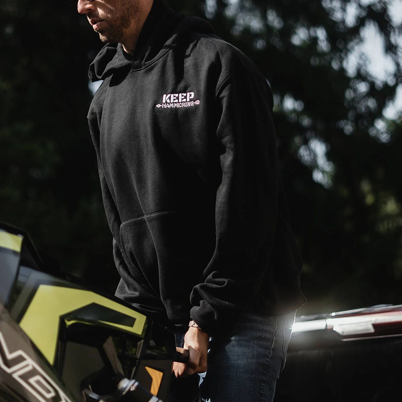KEEP HAMMERING OG PREMIUM HOODIE - Image 4