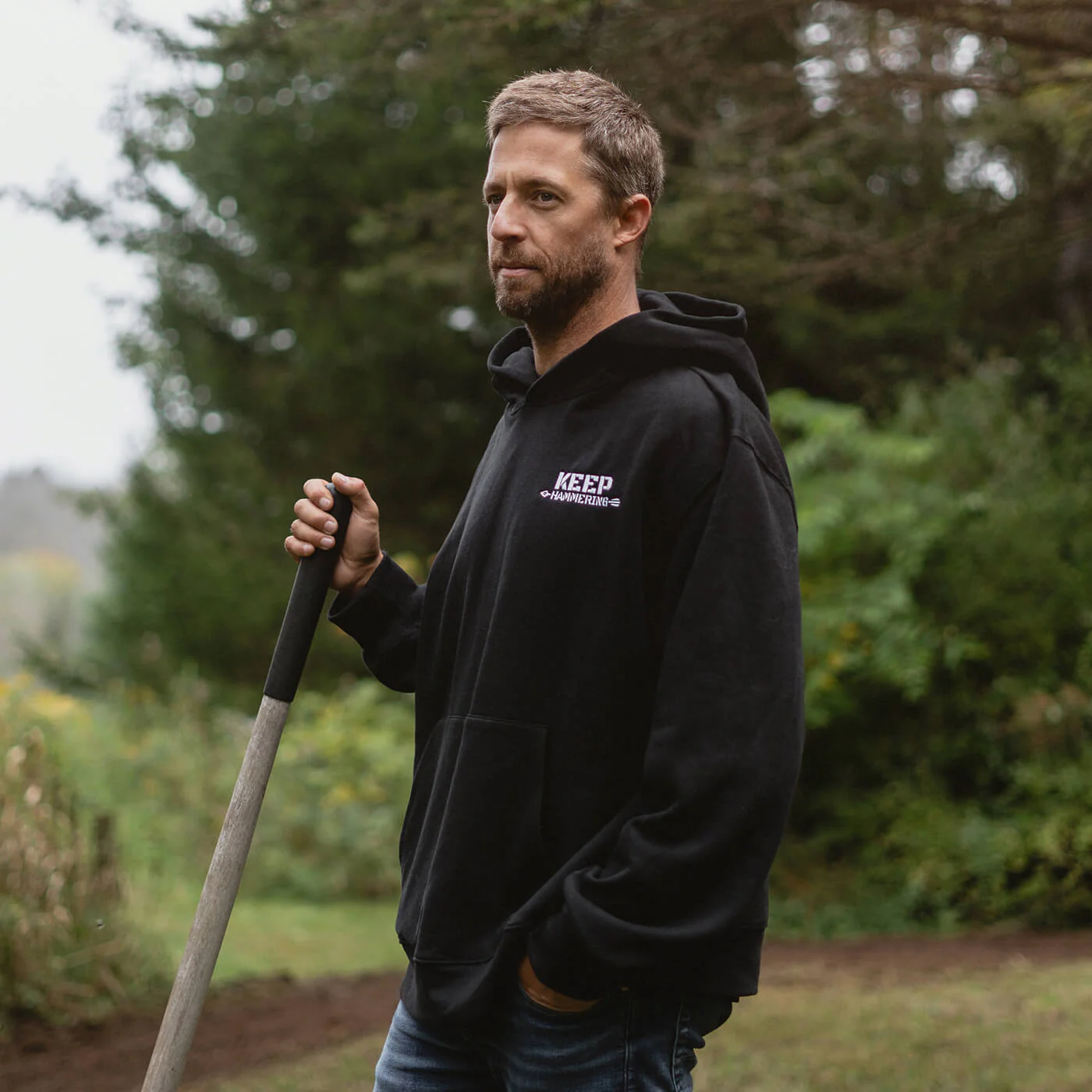 KEEP HAMMERING OG PREMIUM HOODIE - Image 5